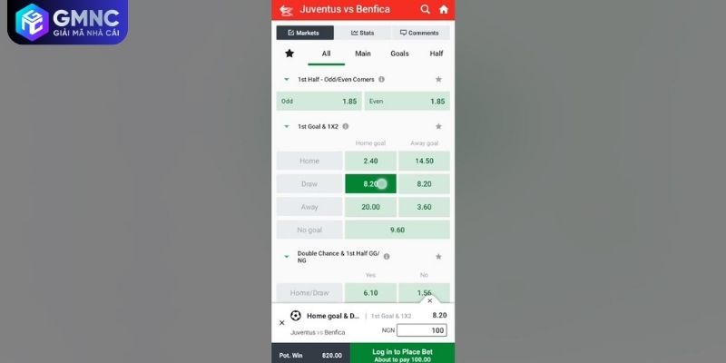 Cách đọc kèo châu Âu qua biến động tỷ lệ trước trận